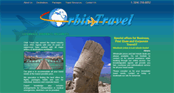 Desktop Screenshot of orbitravel.com